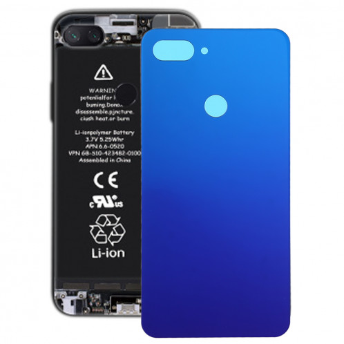 Coque Arrière Batterie pour Xiaomi Mi 8 Lite (Bleu Crépuscule) SH9TBL117-36