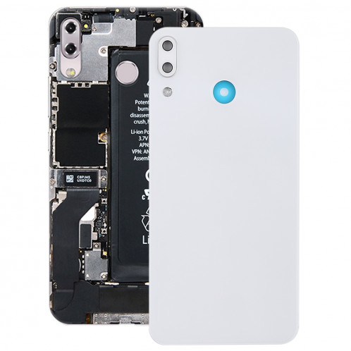 Couverture arrière avec objectif photo pour Asus Zenfone 5 / ZE620KL (Blanc) SH29WL1249-36