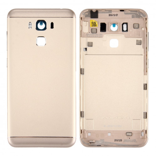 iPartsAcheter pour Asus ZenFone 3 Max / ZC553KL Couverture de batterie en alliage d'aluminium (or) SI78JL1361-36