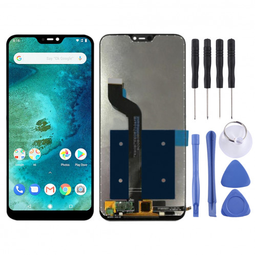 Ecran LCD et Digitizer Full Assembly pour Xiaomi Redmi 6 Pro (Mi A2 Lite) (Noir) SH964B1157-34