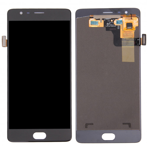 iPartsAcheter pour OnePlus 3 (A3000 version) écran LCD + écran tactile Digitizer Assemblée (Noir) SI990B686-36