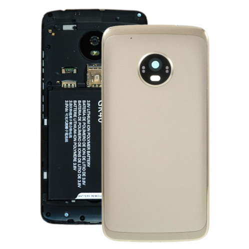 Coque Arrière de Batterie pour Motorola Moto G5 Plus (Or) SH071J1539-36