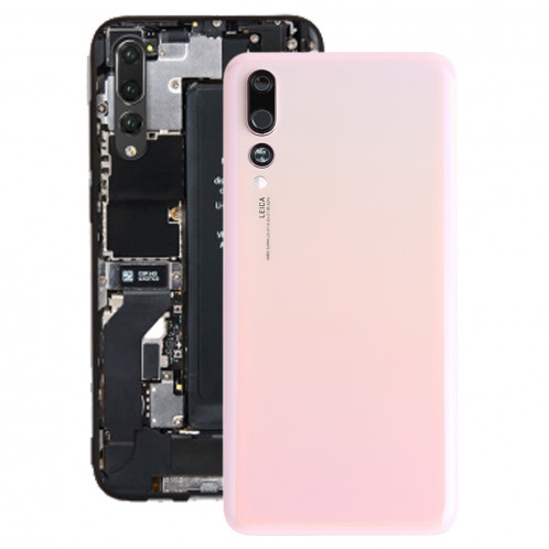 Coque de protection de batterie avec objectif d'appareil photo pour Huawei P20 Pro (Rose) SH90FL759-36