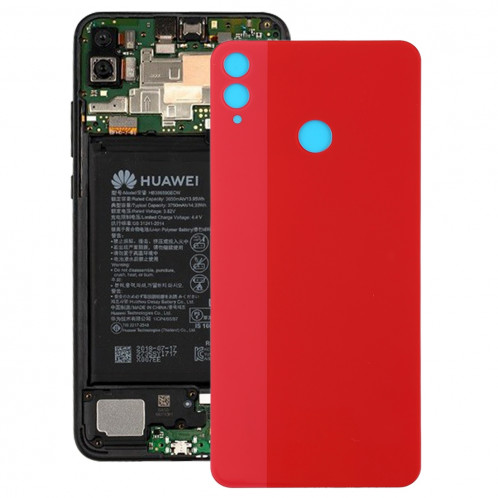 Couverture arrière pour Huawei Honor 8X (rouge) SH28RL1880-36