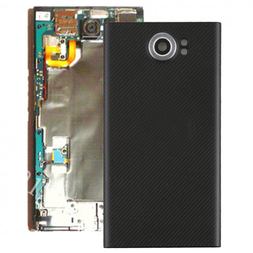 Couverture arrière avec objectif d'appareil photo pour Blackberry Priv (version UE) (noir) SH30BL1894-36