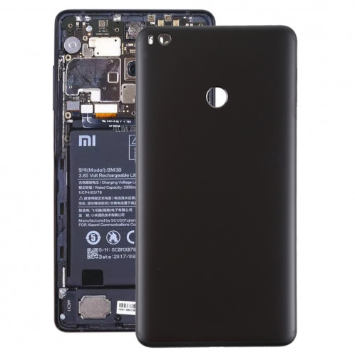 Coque Arrière de Batterie pour Xiaomi Mi Max 2 (Noir) SH20BL347-36