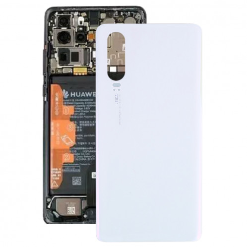 Coque Arrière de Batterie pour Huawei P30 (Blanc) SH38WL1421-36