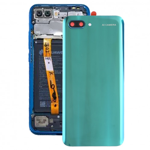 Coque de protection de batterie avec objectif d'appareil photo pour Huawei Honor 10 (vert) SH40GL1562-36