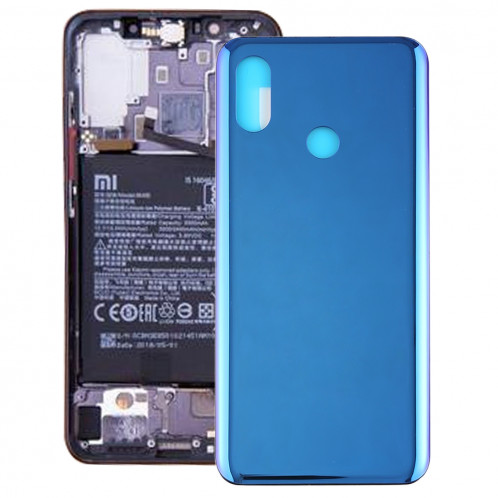 Coque Arrière pour Xiaomi Mi 8 (Bleu) SH86LL143-36