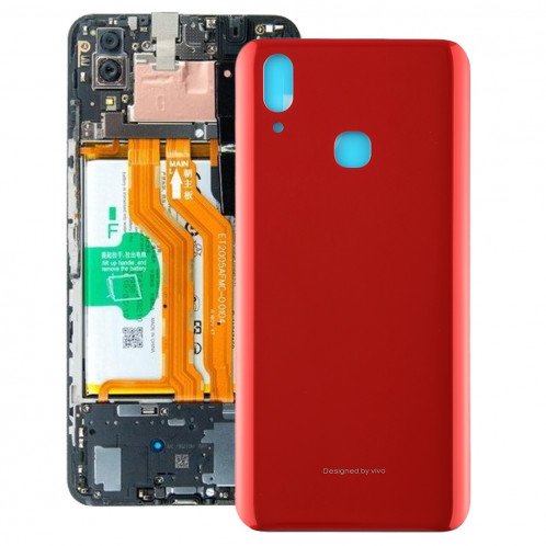 Couvercle arrière avec trou pour Vivo X21 (rouge) SH90RL307-36