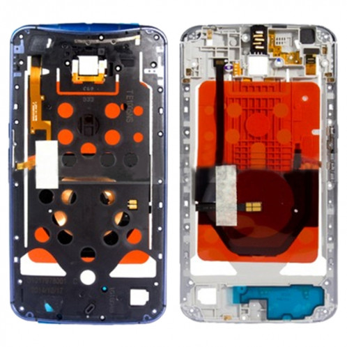 Cache du cadre central pour Motorola Nexus 6 XT1100 (bleu) SH847L1603-34