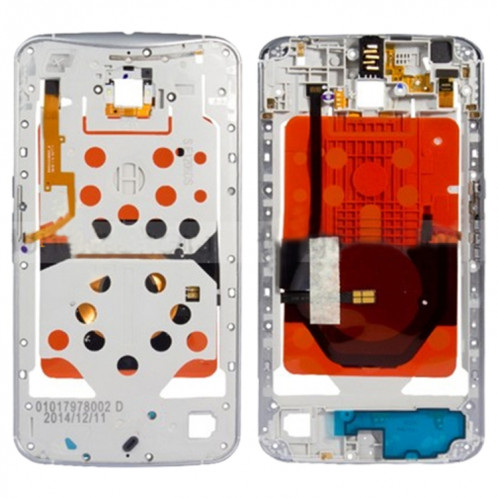 Cache du cadre central pour Motorola Nexus 6 XT1100 (blanc) SH847W332-34