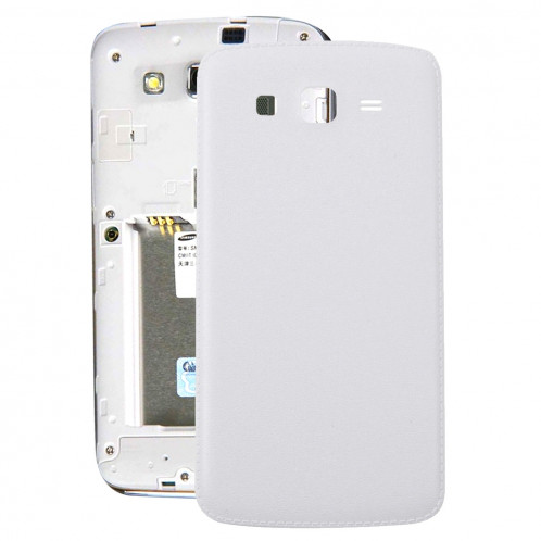 iPartsAcheter pour Samsung Galaxy Grand 2 / G7102 Couverture Arrière de la Batterie (Blanc) SI63WL1826-37