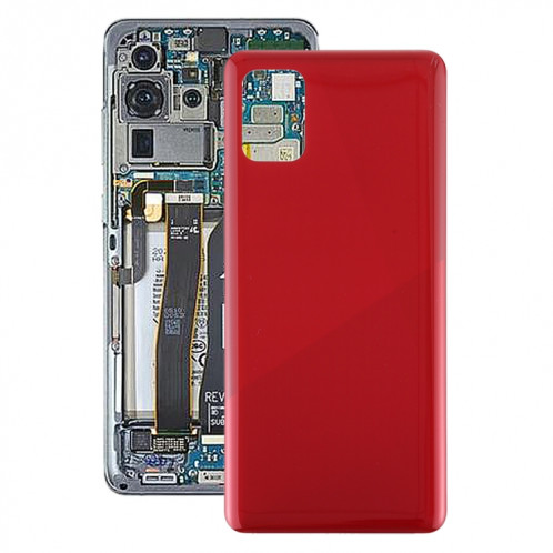 Pour le couvercle arrière de la batterie Samsung Galaxy A31 (rouge) SH65RL170-36