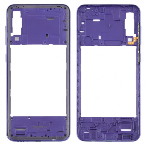 Pour Samsung Galaxy A30s Middle Frame Bezel Plate (Bleu foncé) SH381D1097-36