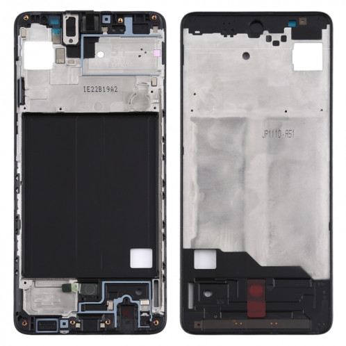 Pour Samsung Galaxy A51 Front Housing LCD Frame Bezel Plate (Black) SH385B1879-36