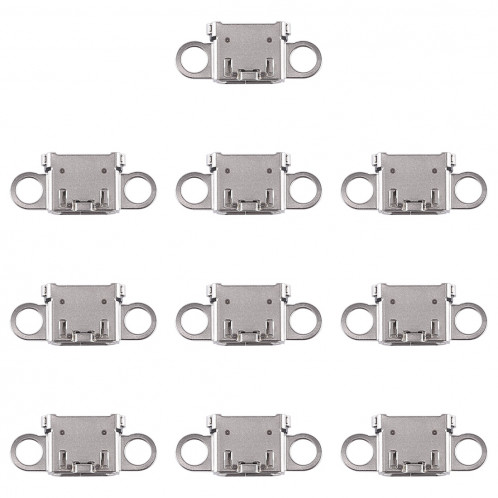 Connecteur de port de charge 10 PCS pour Galaxy Note 4 / A3 / A5 / A7 SH10751004-35