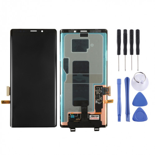 Écran LCD et numériseur complet pour Galaxy Note9 / N960A / N960F / N960V / N960T / N960U (Noir) SH172B1340-33