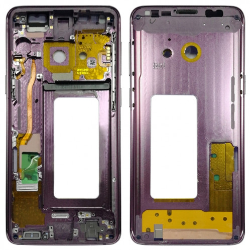 Pour Galaxy S9 G960F, G960F/DS, G960U, G960W, G9600 cadre central (violet) SH173P415-36