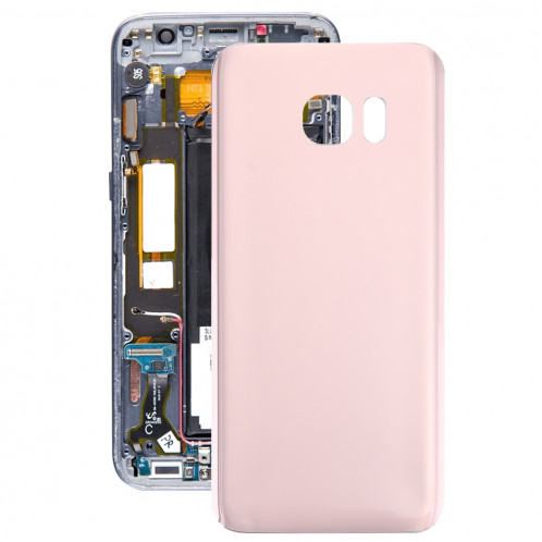 iPartsAcheter pour Samsung Galaxy S7 bord / G935 couvercle arrière de la batterie (rose) SI50FL537-36