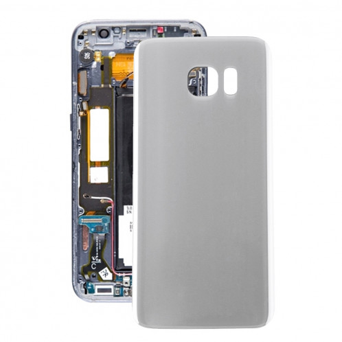 iPartsAcheter pour Samsung Galaxy S7 bord / G935 couvercle arrière de la batterie (argent) SI50HL1386-36