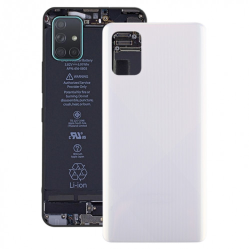 Pour le couvercle arrière de la batterie d'origine Galaxy A71 (blanc) SH90WL435-36