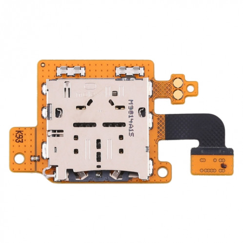 Pour Galaxy Tab S6 / SM-T865 Support de carte SIM Socket Flex Cable SH1442731-34