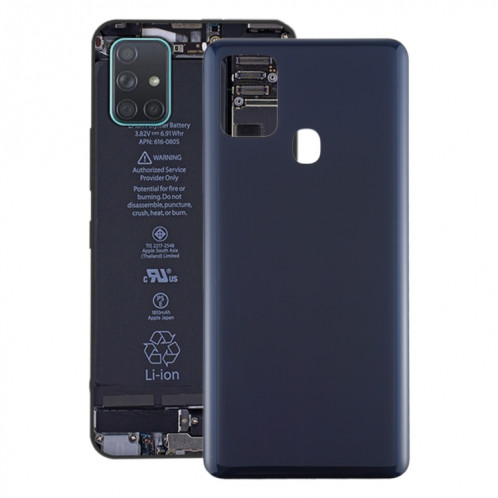 Pour le couvercle arrière de la batterie Samsung Galaxy A21s (noir) SH53BL1685-36