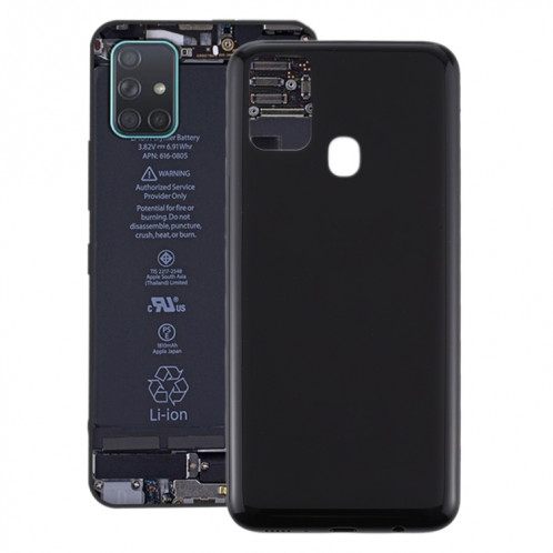 Pour Samsung Galaxy M31 / Galaxy M31 Prime Batterie Couverture Arrière (Noir) SH55BL1187-36