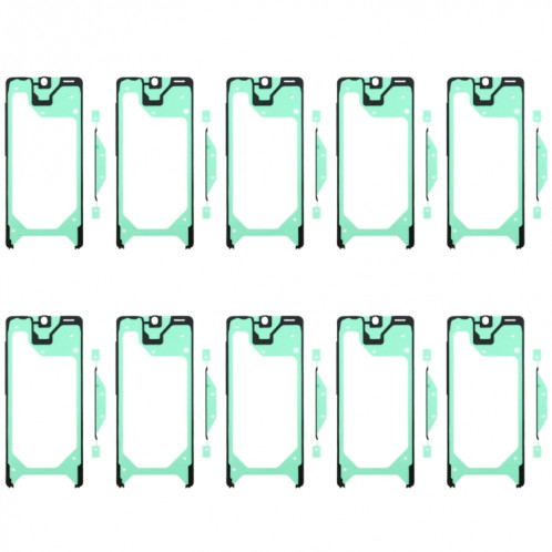 Pour Samsung Galaxy S20 10 pièces adhésif de boîtier avant SH17621218-35