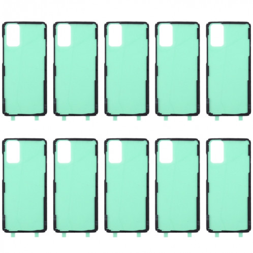 Pour Samsung Galaxy S20+ 10 pièces adhésif de couverture de boîtier arrière SH17691608-35