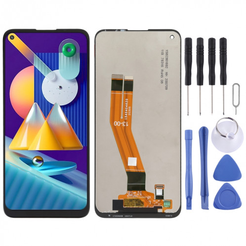 Écran LCD Super AMOLED d'origine pour Samsung Galaxy M11 avec assemblage complet du numériseur SH179246-36