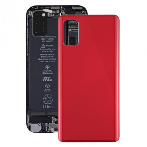 Pour le couvercle arrière de la batterie Samsung Galaxy A41 (rouge) SH94RL1950-36