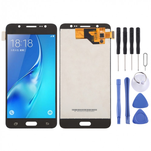Écran LCD TFT pour Galaxy J5 (2016) J510F, J510FN, J510G, J510Y, J510M avec numériseur complet (Noir) SH23BL1337-36