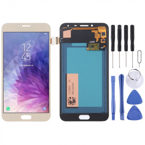 Écran LCD TFT pour Galaxy J4 (2018) J400F/DS, J400G/DS avec numériseur complet (or) SH28JL1004-36