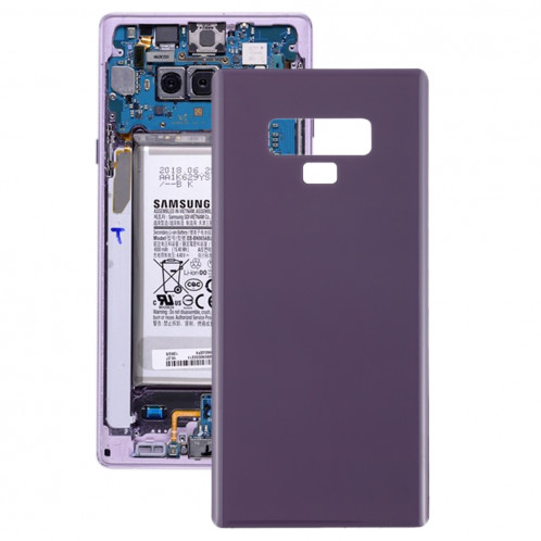 Couverture arrière pour Galaxy Note9 / N960A / N960F (Violet) SH60PL1921-36