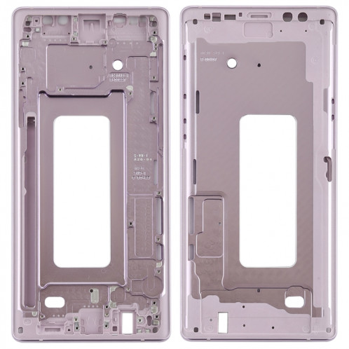 Pour la lunette du cadre LCD du boîtier avant Galaxy Note9 (or rose) SH61RG989-36