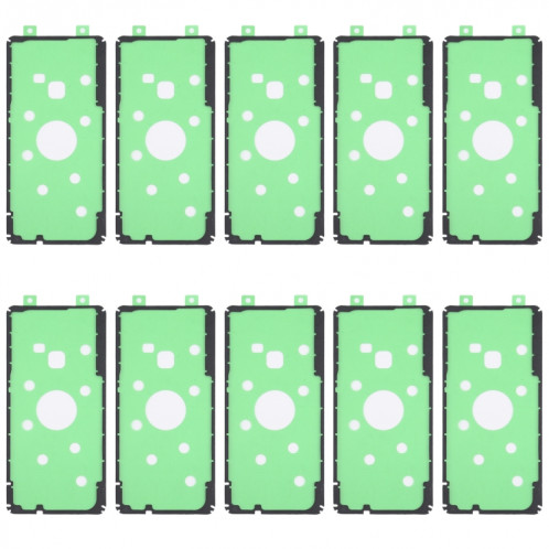 Pour Samsung Galaxy A9 (2018) / SM-A920 10pcs adhésif de couverture de boîtier arrière SH20721023-35