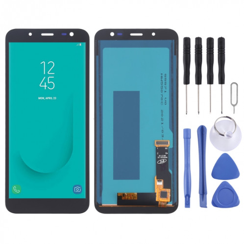 Écran LCD TFT pour Galaxy J6 (2018), On6, J600F/DS, J600G/DS avec numériseur complet (Noir) SH101B1267-36
