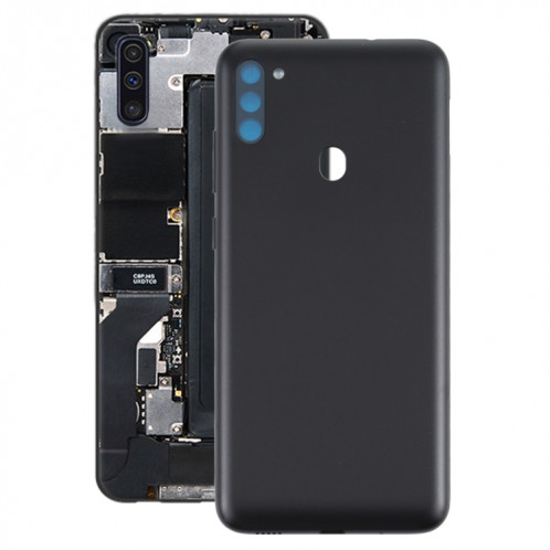 Pour Samsung Galaxy M11 SM-M115F Batterie Couverture Arrière (Noir) SH78BL1632-36