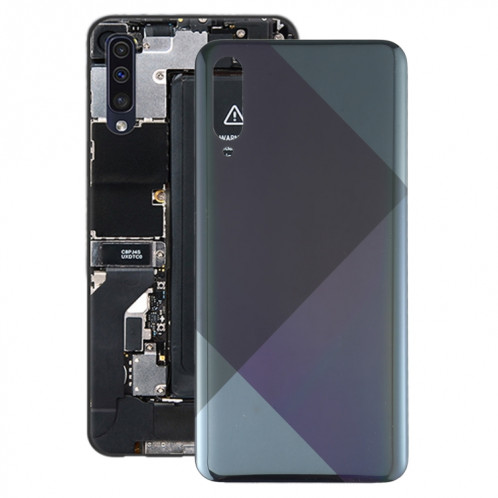 Coque arrière de batterie pour Samsung Galaxy A50s SM-A507F (noire) SH80BL967-36