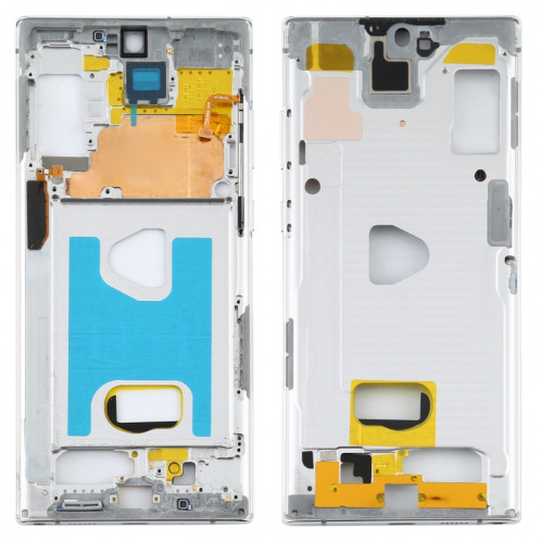 Pour Samsung Galaxy Note10 + 5G SM-N976F Plaque de cadre intermédiaire (Blanc) SH182W1141-36