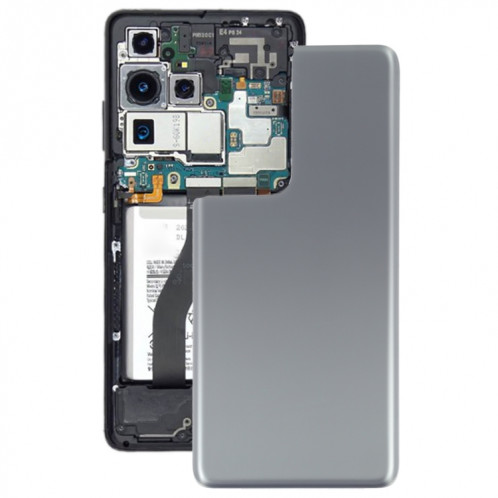 Coque arrière de batterie pour Samsung Galaxy S21 Ultra 5G (gris) SH93HL1269-36