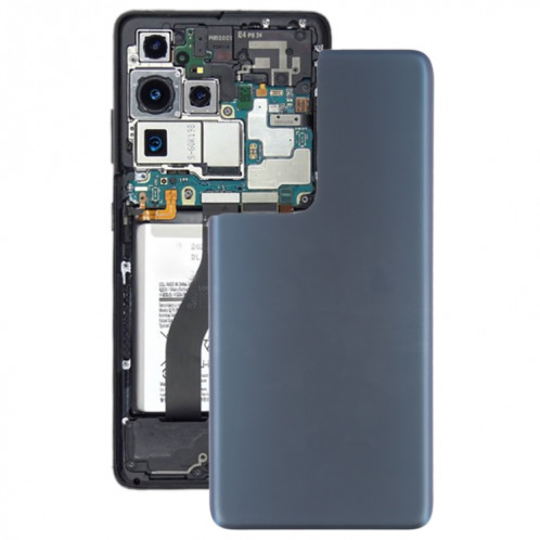 Coque arrière de batterie pour Samsung Galaxy S21 Ultra 5G (bleu) SH93LL709-36