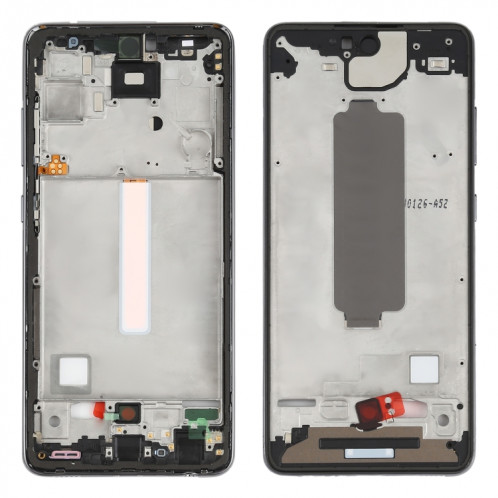 Pour Samsung Galaxy A52 Middle Frame Bezel Plate (Noir) SH424B1635-36