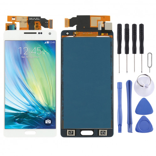 Ecran LCD et ensemble complet du numériseur (matériau TFT) pour Galaxy A5, A500F, A500FU, A500M, A500Y, A500YZ (Blanc) SH485W1197-35