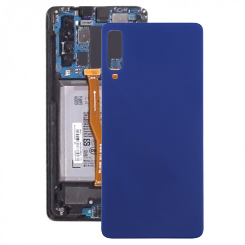 Pour Galaxy A7 (2018), A750F/DS, SM-A750G, SM-A750FN/DS Couvercle arrière de la batterie (Bleu) SH90LL538-36