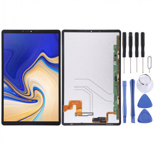 Écran LCD Super AMOLED d'origine pour Galaxy Tab S4 10.5 Version SM-T835 LTE avec assemblage complet du numériseur (noir) SH531B1436-36