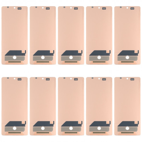 Pour Samsung Galaxy A71 SM-A715 10 pièces LCD numériseur dos autocollants adhésifs SH26431483-35