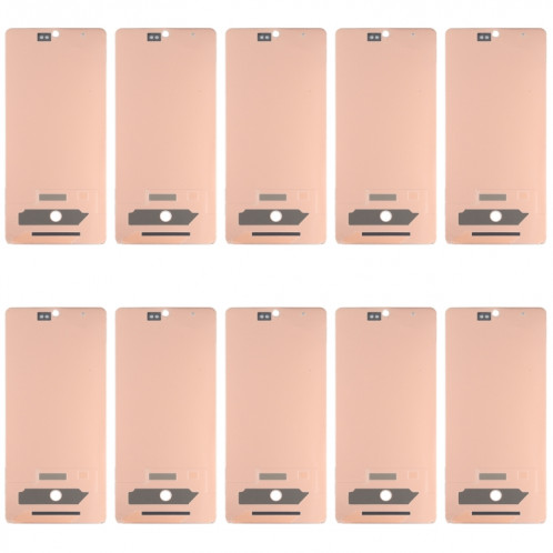 Pour Samsung Galaxy A71 5G SM-A716 10 pièces LCD numériseur dos autocollants adhésifs SH26461766-35